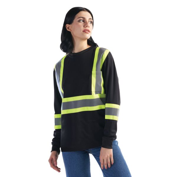 Beacon - Adult Long Sleeve Hi-Vis T-Shirt Thumbnail